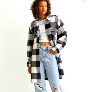 Long shirt jacket